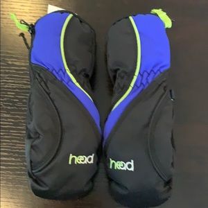 HEAD JR BOY'S SNOW SKI MITTEN GLOVE